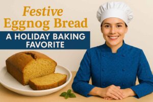 Festive Eggnog Bread