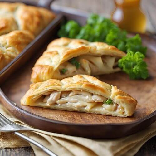 Chicken and Cheese Jalousie Recipe