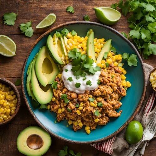 Ground Chicken Mexican Corn Recipe 