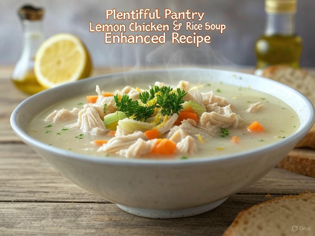How I Made Plentiful Pantry Lemon Chicken