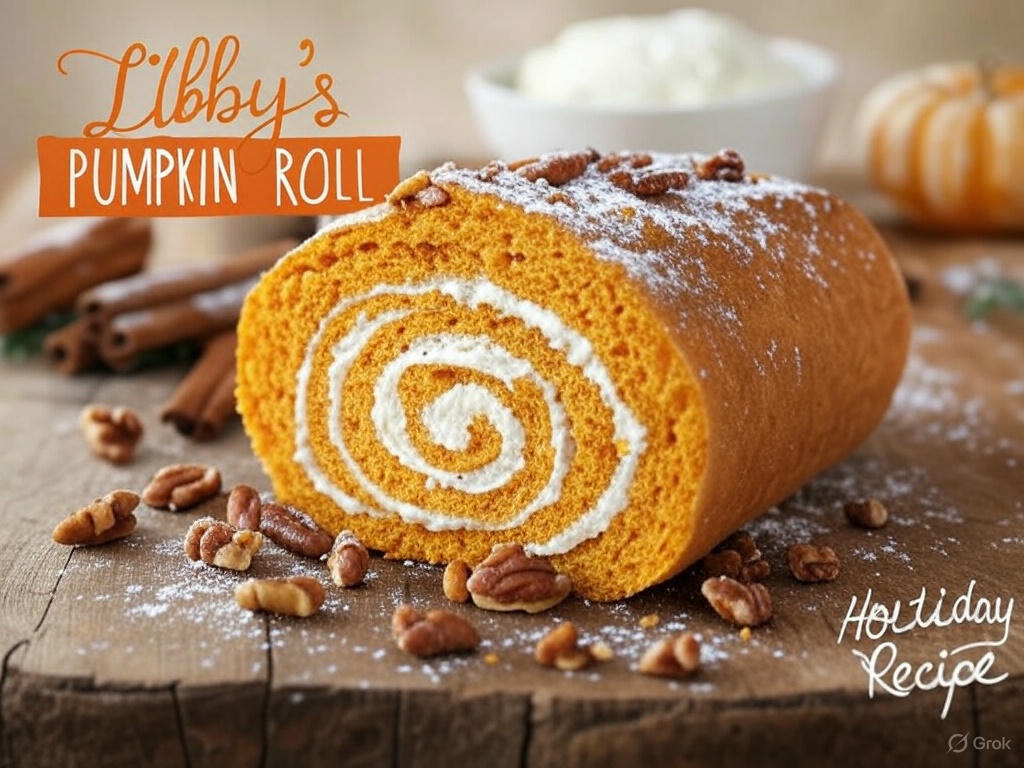 Libby’s Pumpkin Roll Recipe