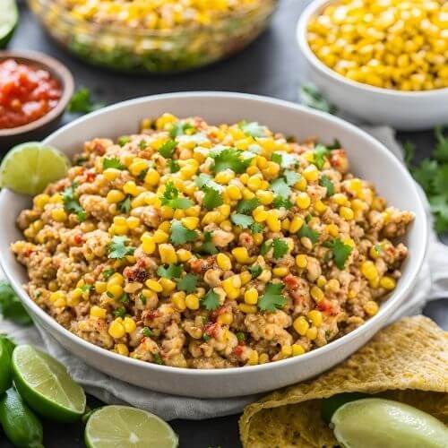 Ground Chicken Mexican Corn Recipe 