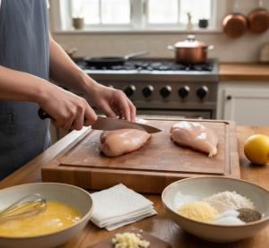 1st step easy lemon chicken recipe