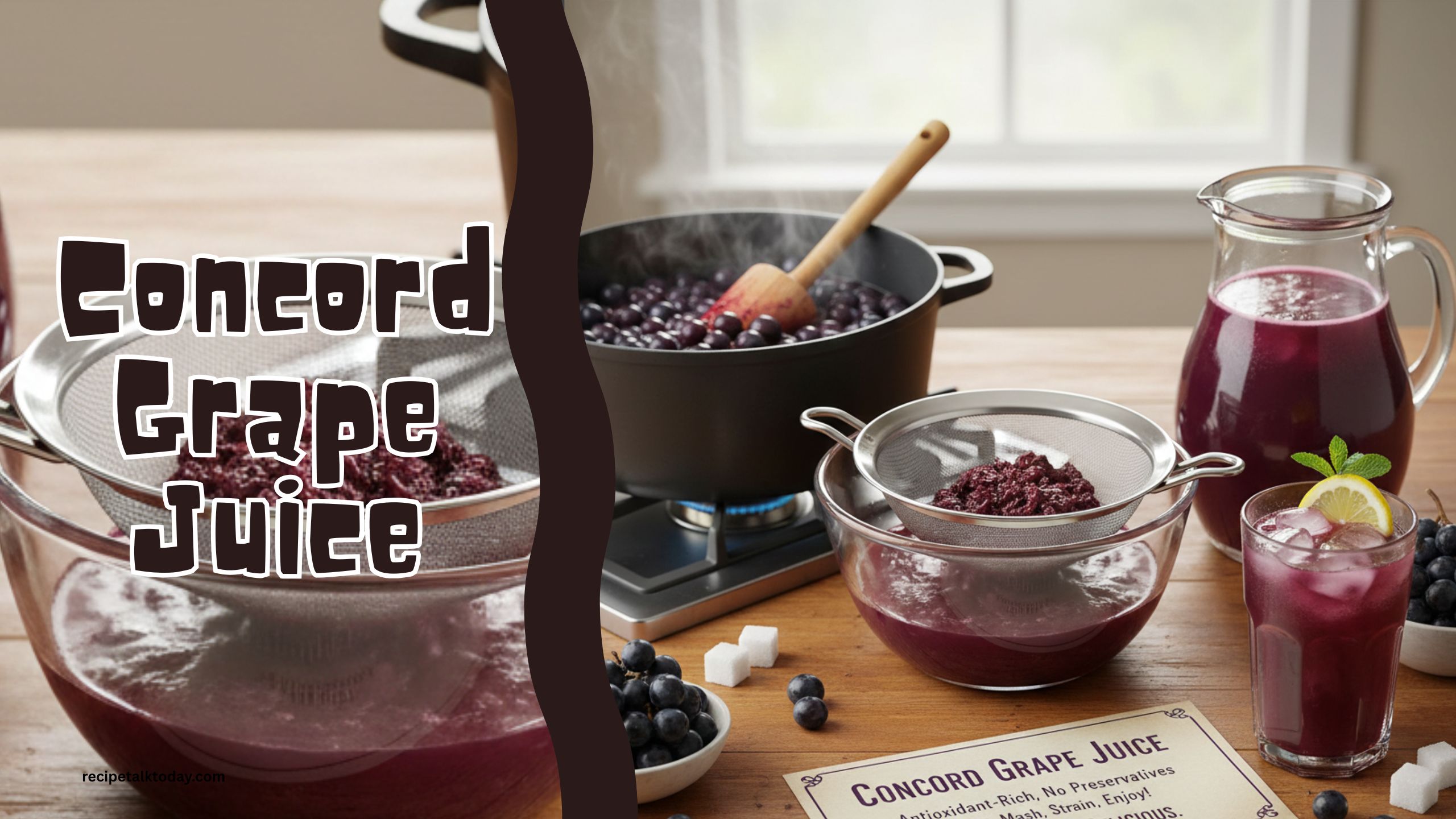 Concord grape juice