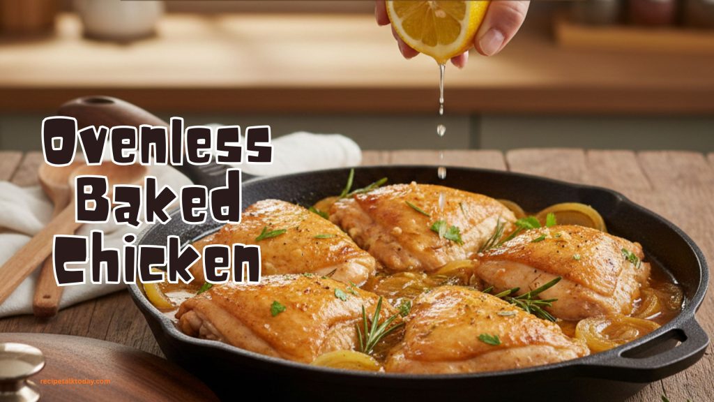 Ovenless Baked Chicken