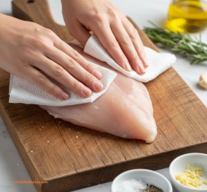 Ovenless Baked Chicken dry