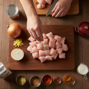 butter chicken prep time
