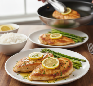 final step easy lemon chicken recipe