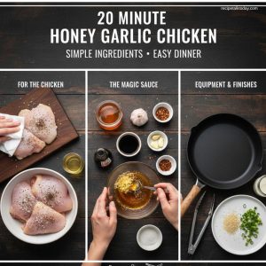honey garlic chicken ingredients