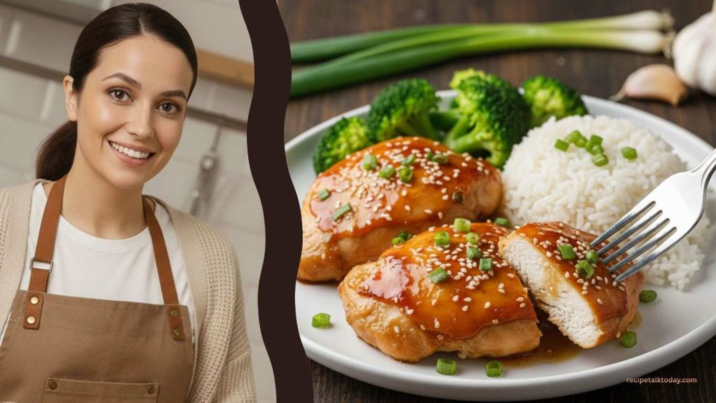 Honey Garlic Chicken with 5 Ingredients