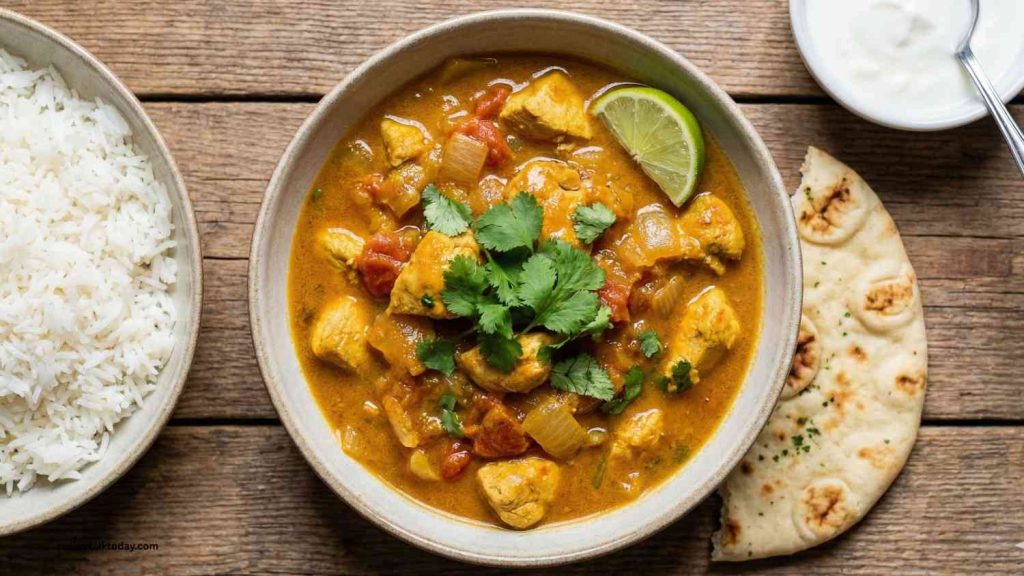 Quick Chicken Curry Without Coconut Milk