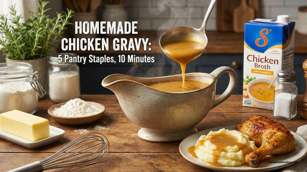 Simple Chicken Gravy Recipe