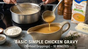 Simple Chicken Gravy Recipe method 1