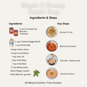 creamy tomato soup ingredients