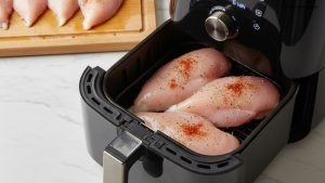 easy air fryer chicken breast mid time