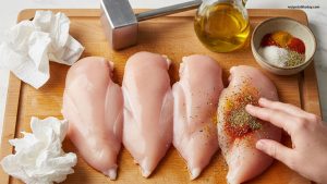 easy air fryer chicken breast prep time