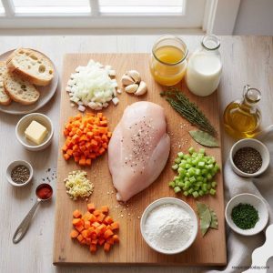 ingredients Creamy Chicken Without Heavy Cream