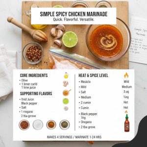 spicy chicken marinade recipes