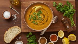 Lemon soup
