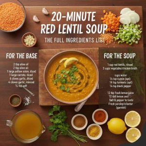 Lemon soup