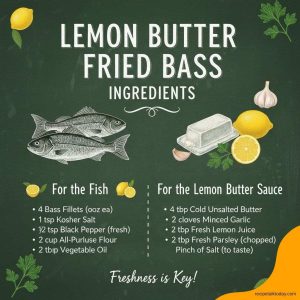 crispy bass fish ingredients