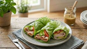 Turkey and Avocado Lettuce Wraps