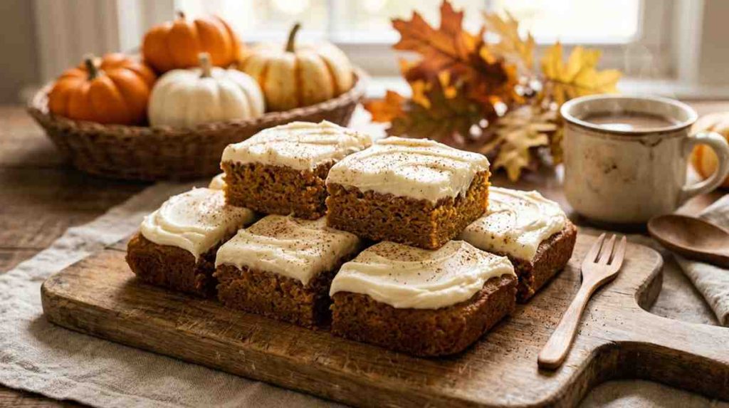 Pumpkin Bars Recipe