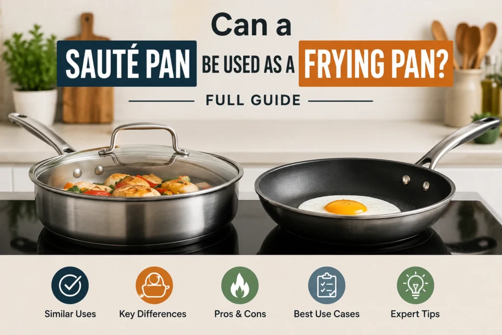 Can a Sauté Pan Be Used as a Frying Pan Full Guide
