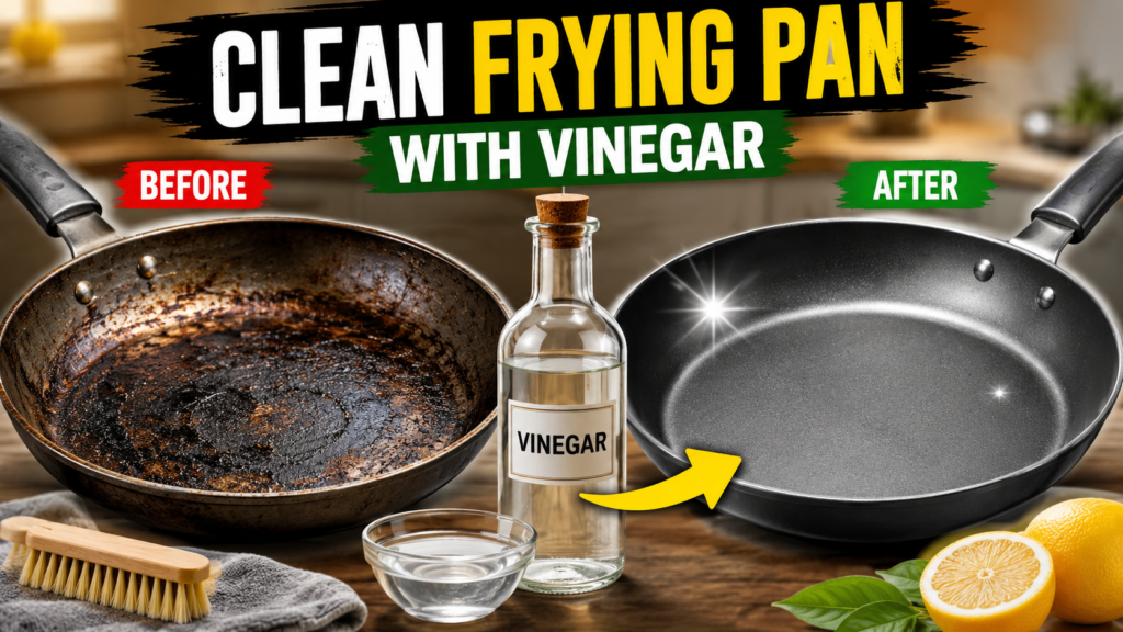 How to Clean a Frying Pan With Vinegar