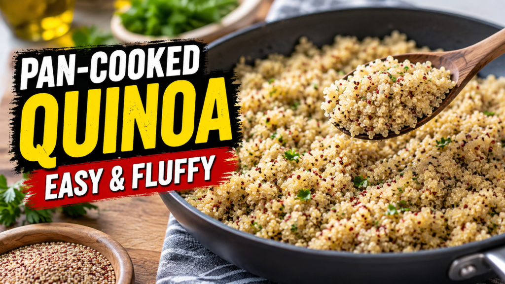 How to Cook Quinoa in a Frying Pan