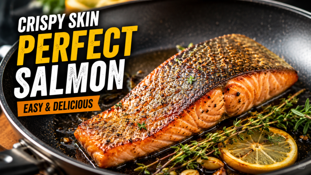 How to Cook Salmon in a Frying Pan With Skin
