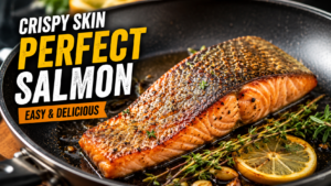 How to Cook Salmon in a Frying Pan With Skin