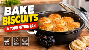 How to Bake Biscuits in an Electric Frying Pan
