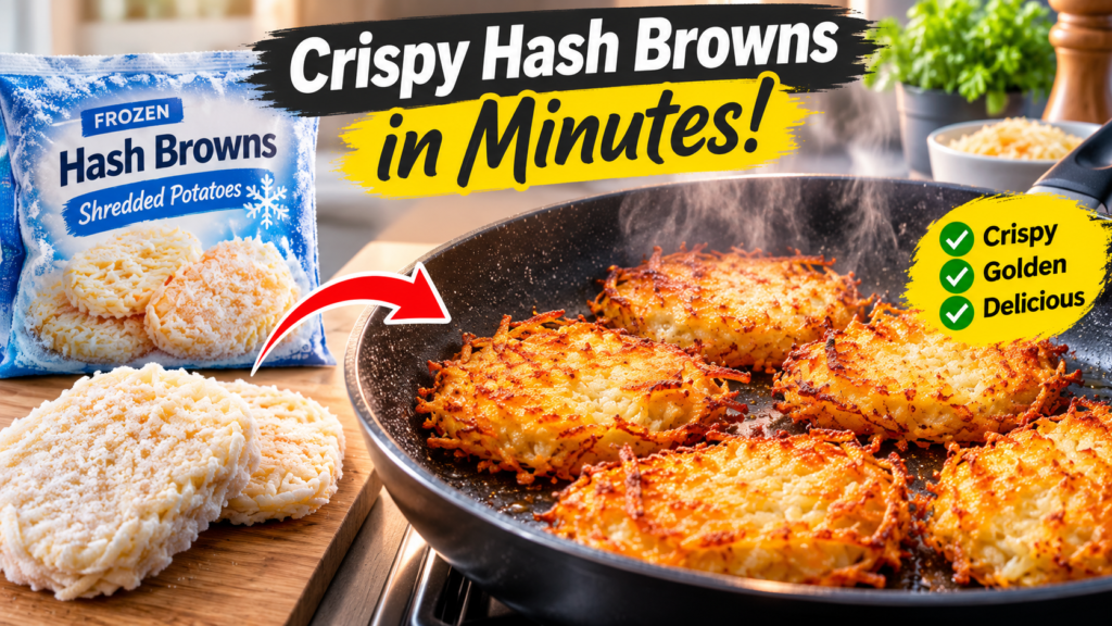 How to Cook Frozen Hash Browns in a Frying Pan