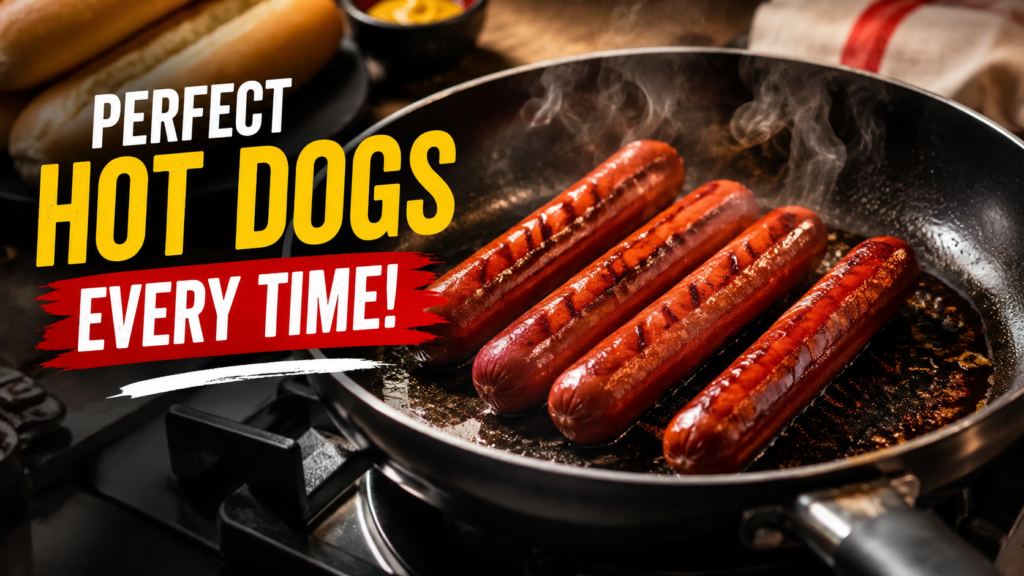 How to Cook Hot Dogs in a Frying Pan