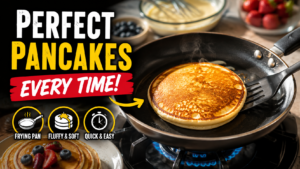 How to Cook Pancakes in a Frying Pan