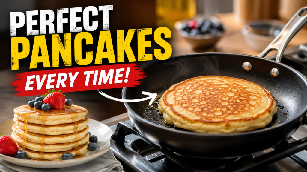 How to Cook Pancakes in a Frying Pan