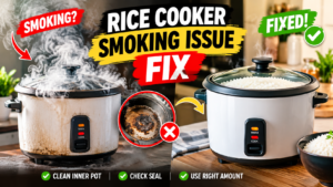 rice cooker smoking issue fix
