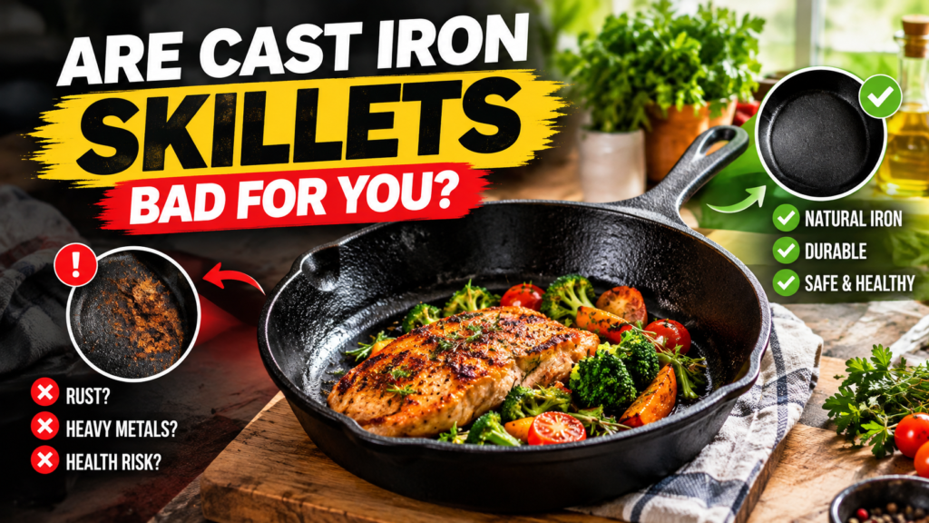 Are Cast Iron Skillets Bad for You