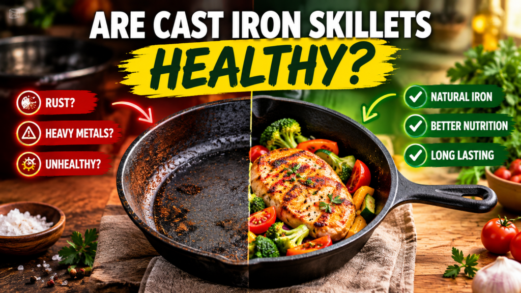 Are Cast Iron Skillets Healthy
