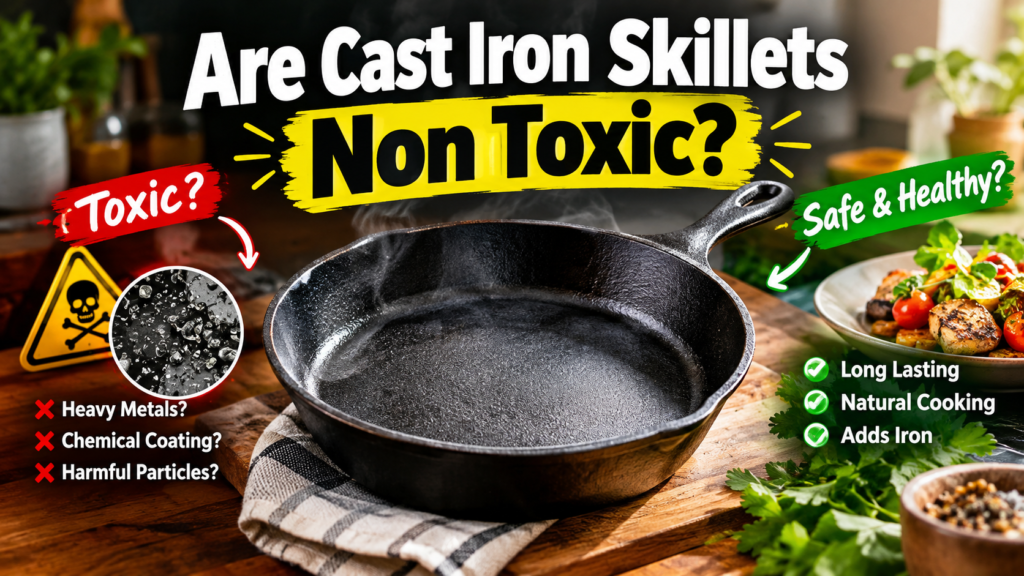 Are Cast Iron Skillets Non Toxic