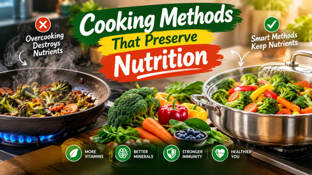 Cooking Methods That Preserve Nutrition