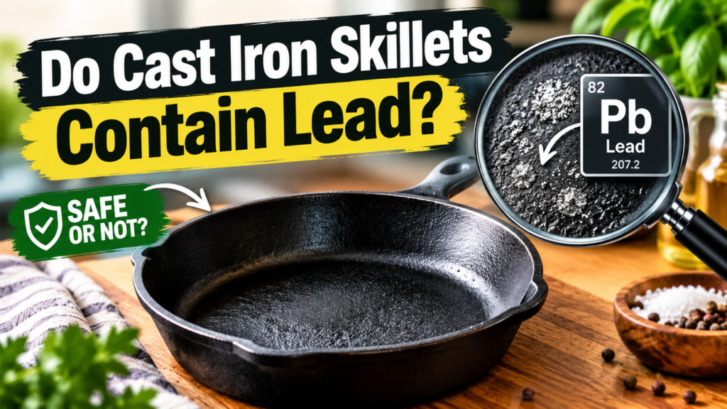 Do Cast Iron Skillets Contain Lead