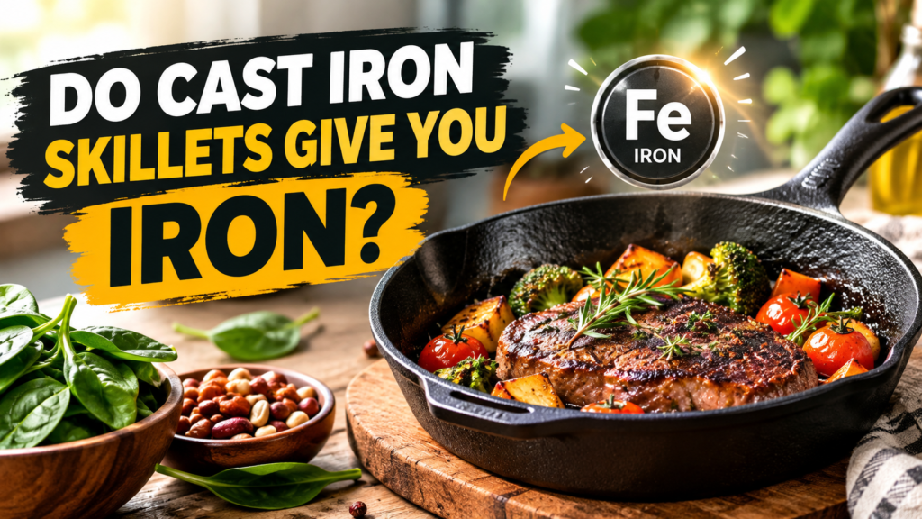 Do Cast Iron Skillets Give You Iron
