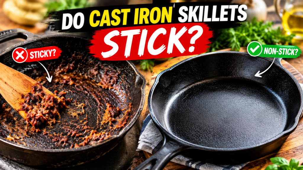 Do Cast Iron Skillets Stick