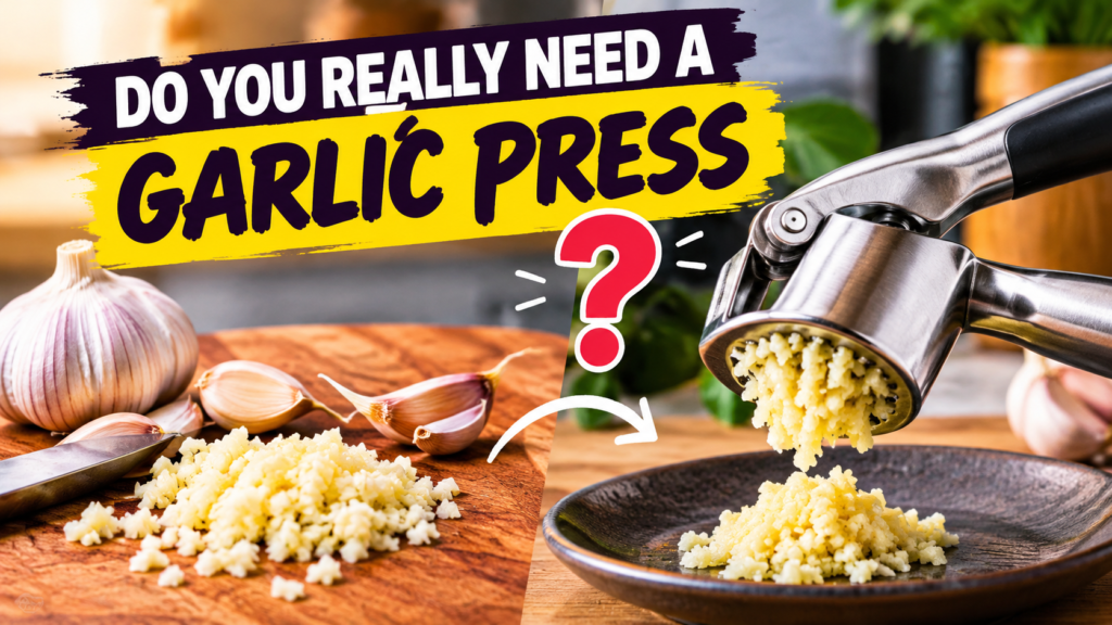 Do You Really Need a Garlic Press