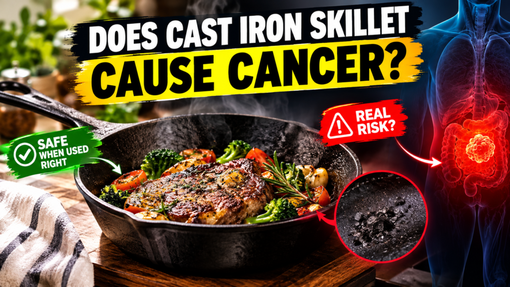 Does Cast Iron Skillet Cause Cancer