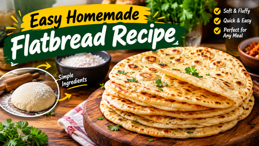 Easy Homemade Flatbread Recipe