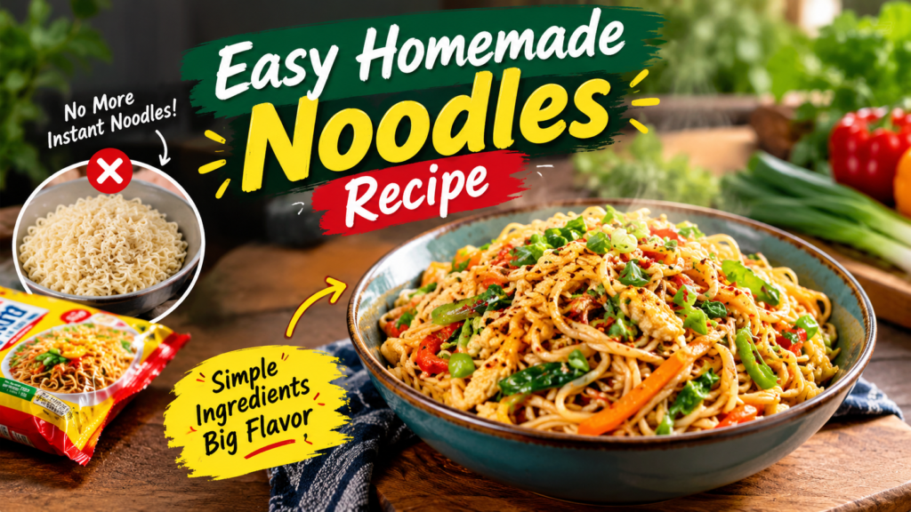 Easy Homemade Noodles Recipe