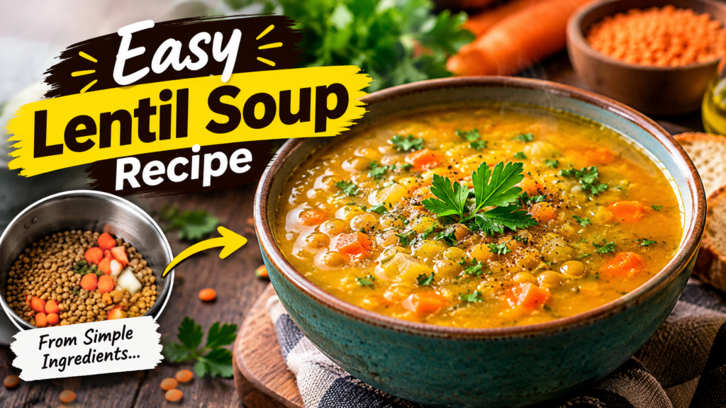 Easy Lentil Soup Recipe